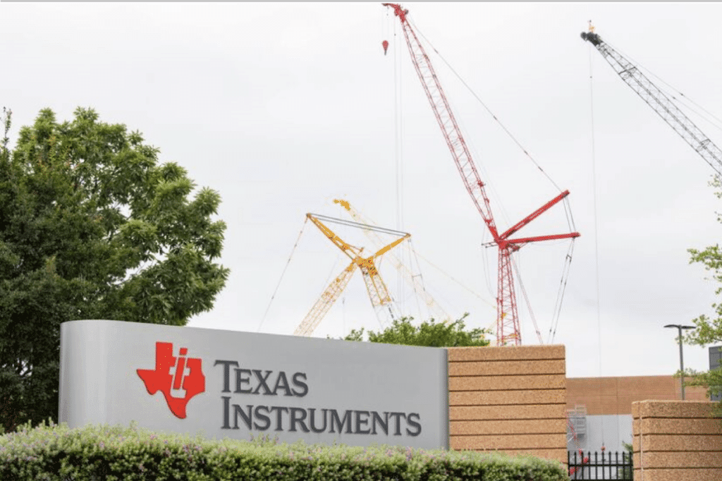 Texas instruments construction project